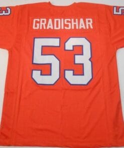 Randy Gradishar UNSIGNED CUSTOM Made Orange Jersey