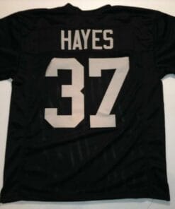 Lester Hayes UNSIGNED CUSTOM Made Black Jersey