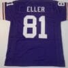 Carl Eller UNSIGNED CUSTOM Made Purple Jersey