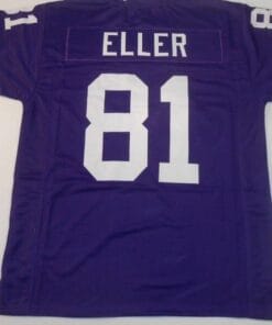 Carl Eller UNSIGNED CUSTOM Made Purple Jersey