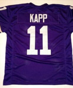 Joe Kapp UNSIGNED CUSTOM Made Purple Jersey