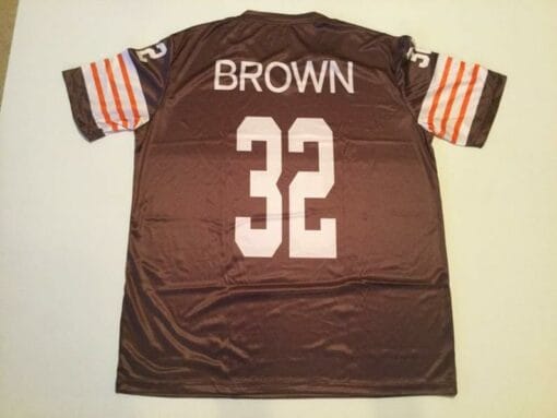 Jim Brown Interlock Sublimation Shirt