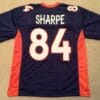 Shannon Sharpe UNSIGNED CUSTOM Made Blue Jersey
