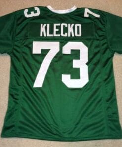 Joe Klecko UNSIGNED CUSTOM Made Green Jersey