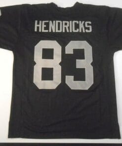 Ted Hendricks UNSIGNED CUSTOM Made Black Jersey