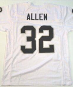 Marcus Allen UNSIGNED CUSTOM Made White Jersey