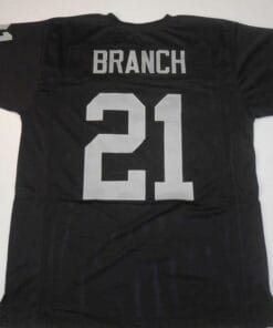 Cliff Branch UNSIGNED CUSTOM Made Black Jersey