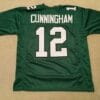 Randall Cunningham UNSIGNED CUSTOM Made Green Jersey