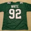 Reggie White UNSIGNED CUSTOM Made Philly Green Jersey
