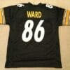 Hines Ward UNSIGNED CUSTOM Made Black Jersey