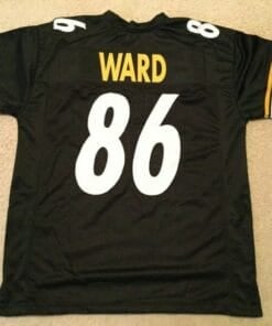 Hines Ward UNSIGNED CUSTOM Made Black Jersey