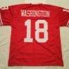 Gene Washington UNSIGNED CUSTOM Made Red Jersey