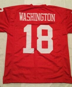 Gene Washington UNSIGNED CUSTOM Made Red Jersey