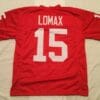 Neil Lomax UNSIGNED CUSTOM Made Red Jersey