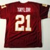 Sean Taylor UNSIGNED CUSTOM Made Burgundy Jersey