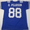 Drew Pearson UNSIGNED CUSTOM Made Blue Jersey