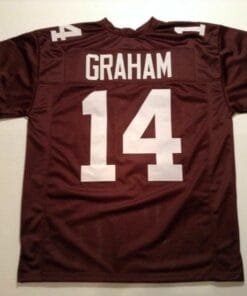 Otto Graham UNSIGNED CUSTOM Made Brown Jersey