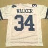 Herschel Walker UNSIGNED CUSTOM Made White Jersey