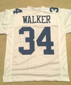 Herschel Walker UNSIGNED CUSTOM Made White Jersey