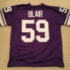 Matt Blair UNSIGNED CUSTOM Sewn Stitched Purple Jersey