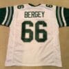 Bill Bergey UNSIGNED CUSTOM Sewn Stitched White Jersey
