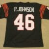 Pete Johnson UNSIGNED CUSTOM Sewn Stitched Black Jersey