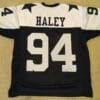 Charles Haley UNSIGNED CUSTOM Sewn Stitched Thanksgiving Jersey