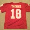 Emmitt Thomas UNSIGNED CUSTOM Sewn Stitched Red Jersey