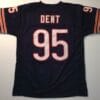 Richard Dent UNSIGNED CUSTOM Sewn Stitched Blue Jersey