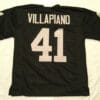 Phil Villapiano UNSIGNED CUSTOM Sewn Stitched Black Jersey