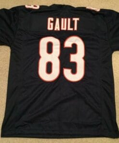 Willie Gault UNSIGNED CUSTOM Sewn Stitched Blue Jersey
