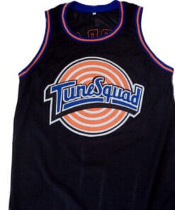 Alternative view of Michael Jordan #23 Tune Squad Space Jam Basketball Jersey Black