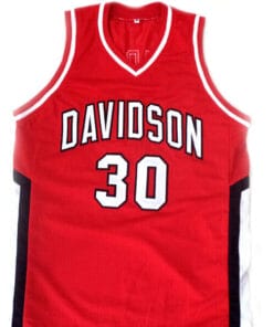 Stephen Curry #30 Davidson College Wildcats New Basketball Jersey Red