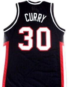 Stephen Curry #30 Davidson College Wildcats New Basketball Jersey Black