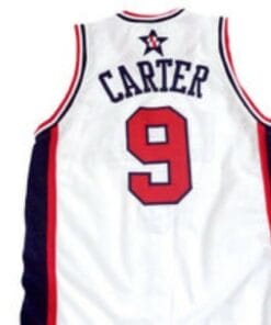 Vince Carter #9 Team USA BasketBall Jersey White
