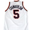 Wilt Chamberlain #5 Overbrook High School Basketball Jersey White