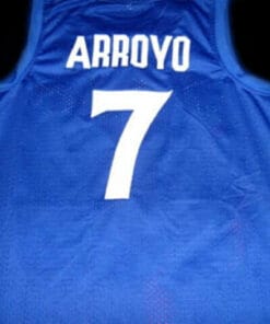 Carlos Arroyo #7 Puerto Rico Basketball Jersey Blue