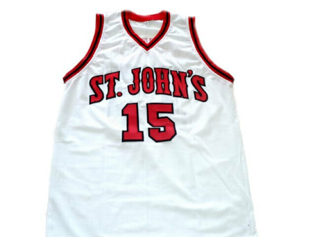 Ron Artest #15 St John's University Basketball Jersey White