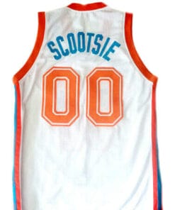 Scootsie Doubleday #00 Flint Tropics Semi Pro Basketball Jersey White
