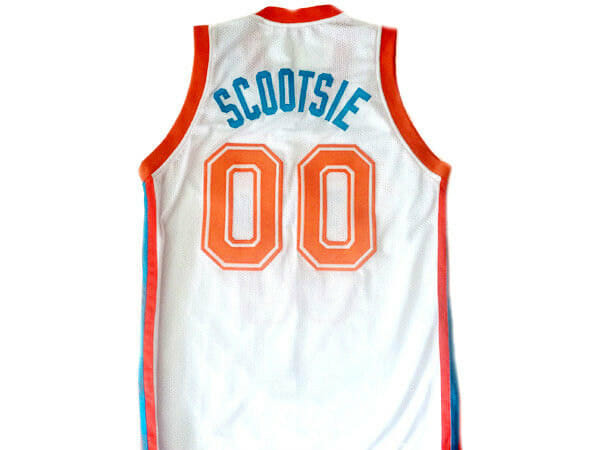 Scootsie Doubleday #00 Flint Tropics Semi Pro Basketball Jersey White