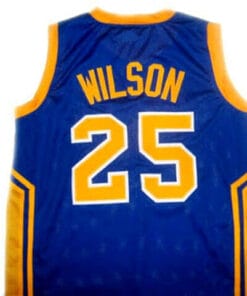 Ben Wilson #25 Simeon High School Basketball Jersey Blue