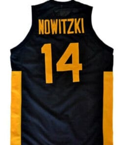 Dirk Nowitzki #14 Team Deutschland Germany Basketball Jersey Black