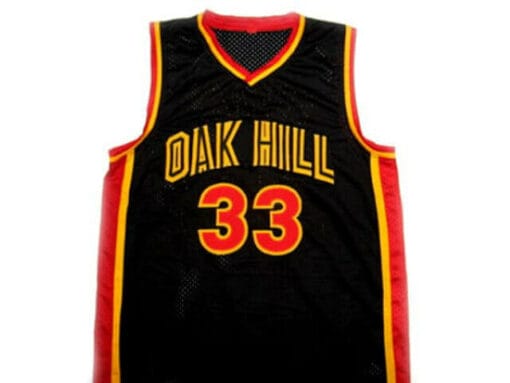 Kevin Durant #33 Oak Hill High School Basketball Jersey Black - Image 2
