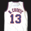 Wile E. Coyote #13 Tune Squad Space Jam Movie Basketball Jersey White
