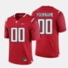 Custom Rutgers Scarlet Knights Jersey Red Football