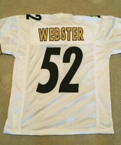 UNSIGNED CUSTOM Sewn Stitched Mike Webster White ERROR Jersey