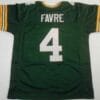 UNSIGNED CUSTOM Sewn Stitched Brett Favre Green Jersey