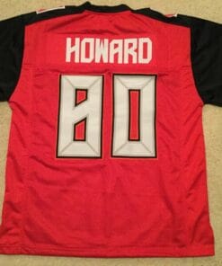 UNSIGNED CUSTOM Sewn Stitched O.J. Howard Red Jersey