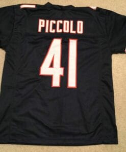 UNSIGNED CUSTOM Sewn Stitched Brian Piccolo Blue Jersey
