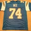 UNSIGNED CUSTOM Sewn Stitched Ron Mix Powder Blue Jersey